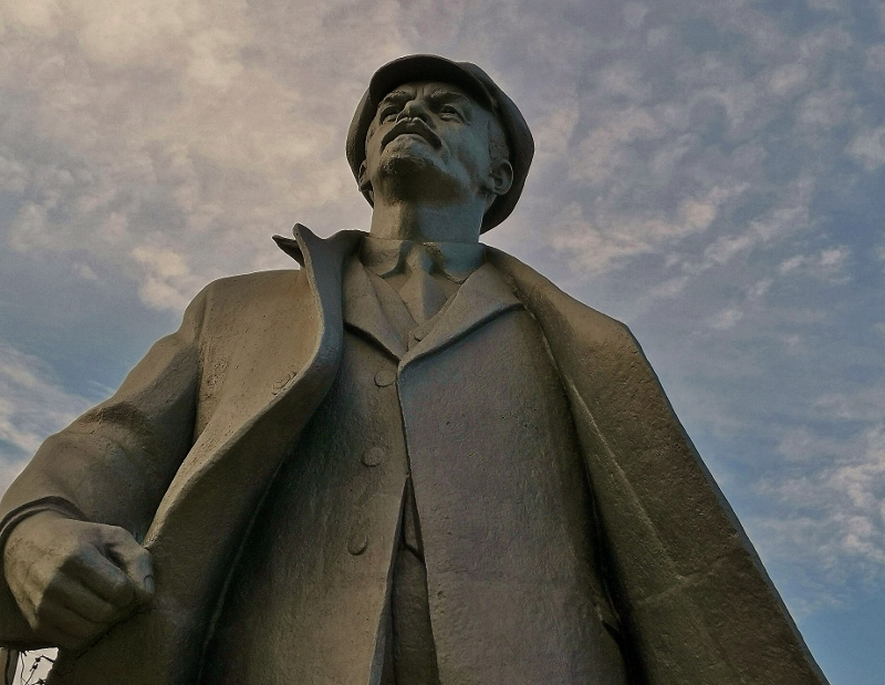 und auch Lenin hat hier ein nettes Plätzchen