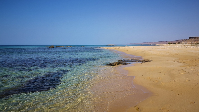 Traumstrand beim Saura Canyon