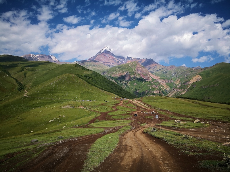 Der Kasbegi, der schönste aller kaukasischen Berge!