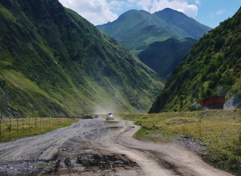 Der Weg nach Juta ist nicht ganz einfach ....