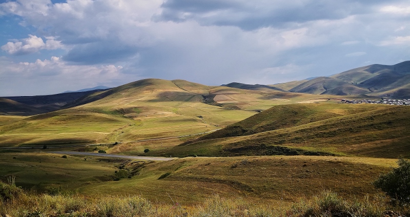 Auf der Fahrt nach Gyumri