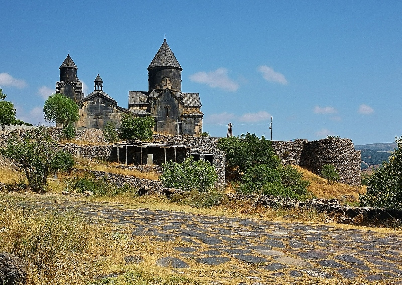 Die Klosteranlage Tegher