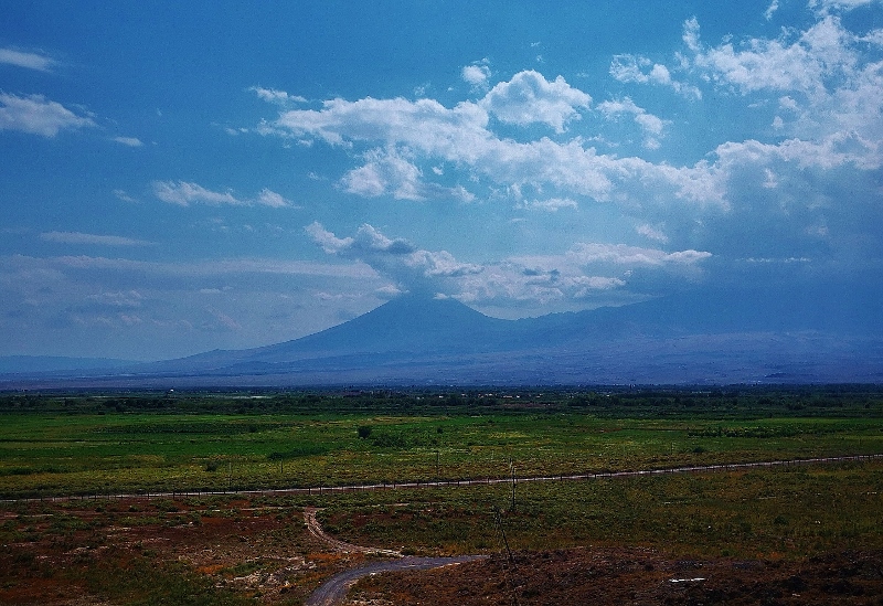 Bei dieser Wetterlage ist leider nicht viel zu sehen vom Ararat