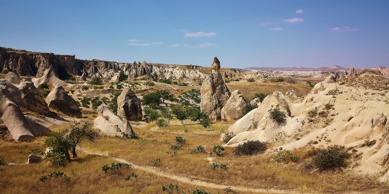 Faszinierende Tuffsteinlandschaft