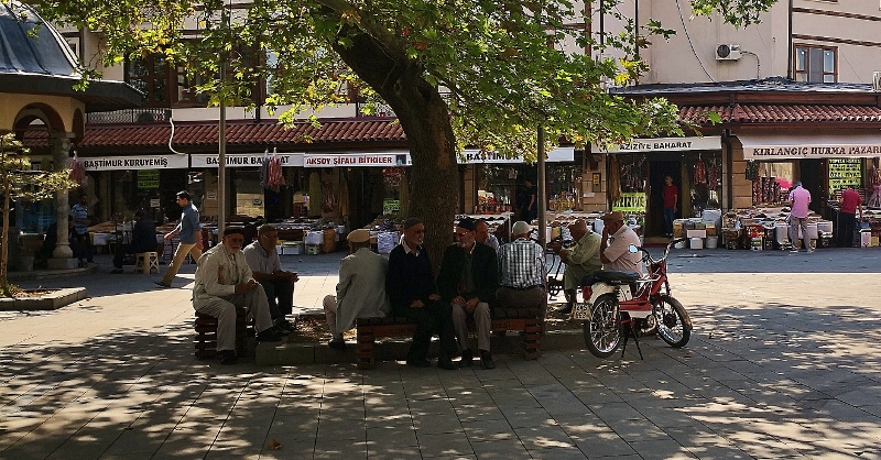 Gemütlicher Männerplausch