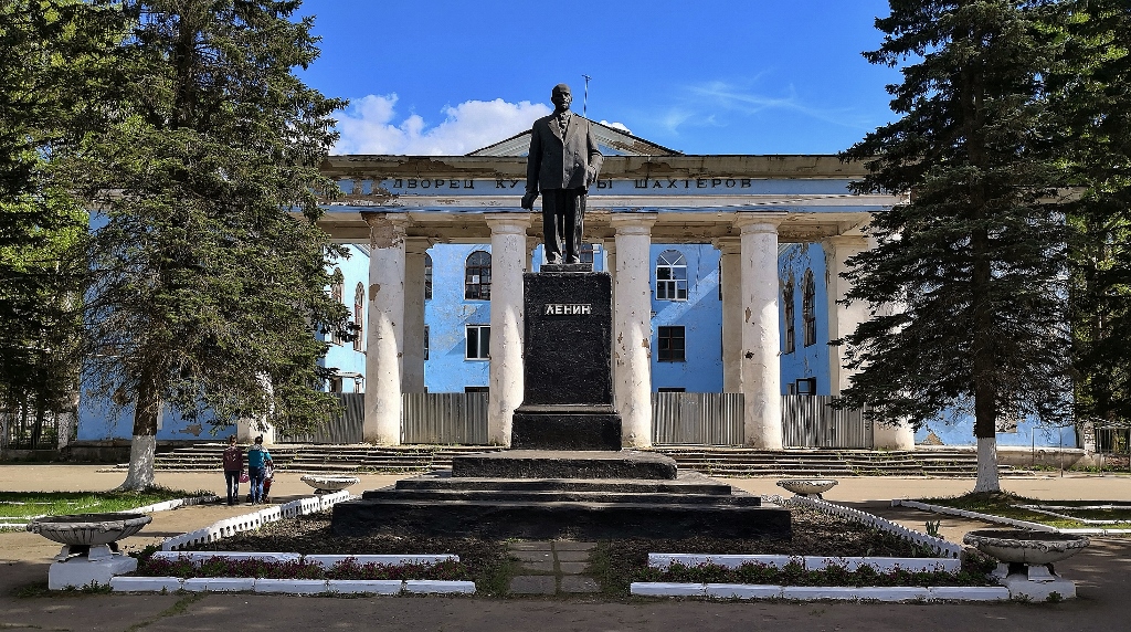 Nelidovo hat ein schönes Lenindenkmal