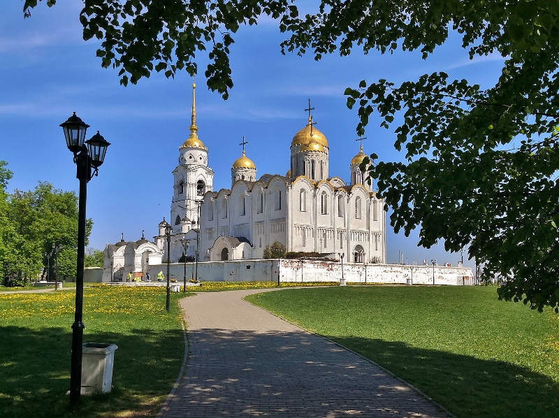 Die Himmelfahrtskathedrale in Wladimir