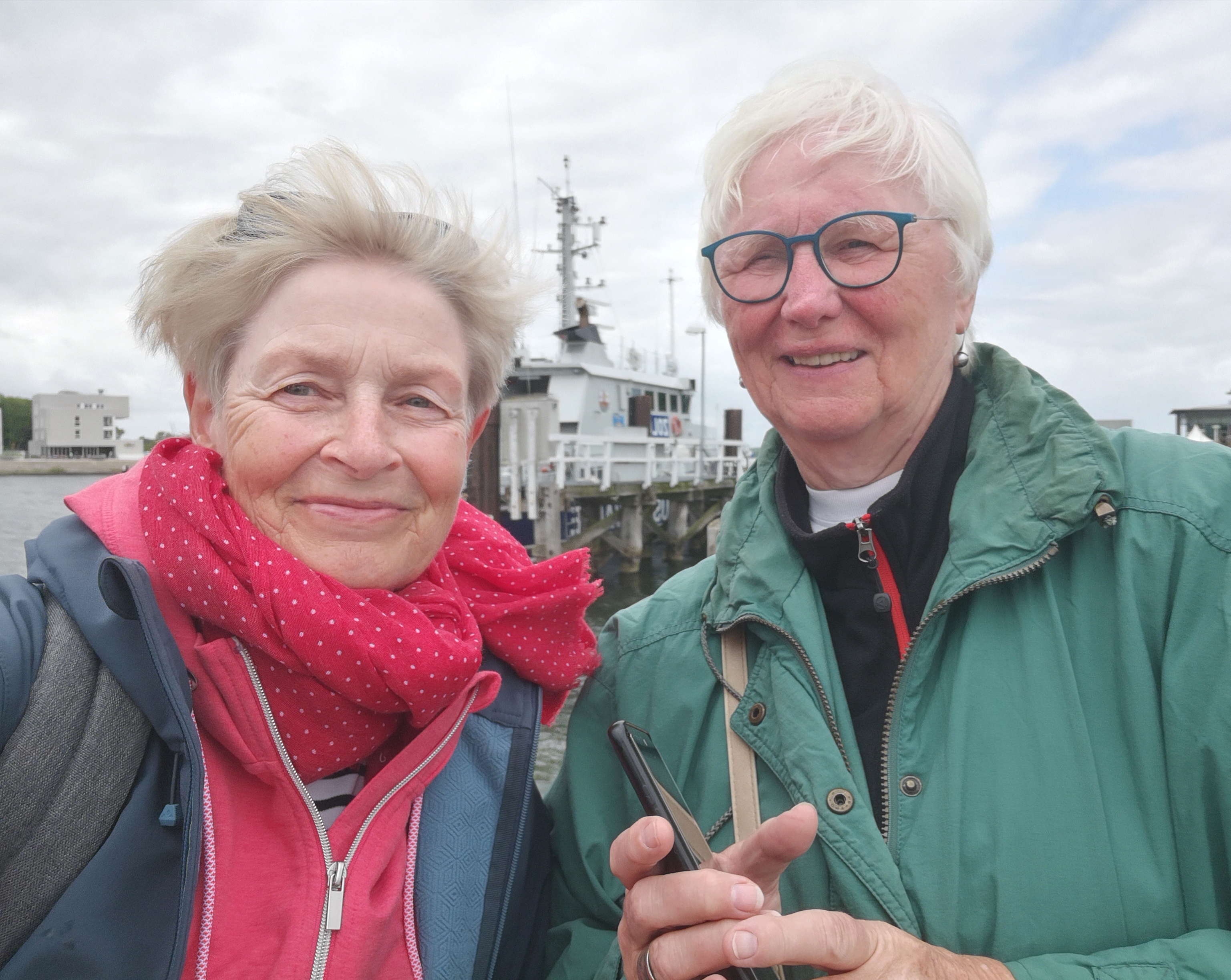 In Travemünde weht eine steife Brise