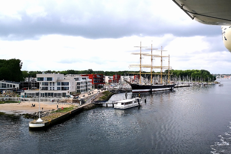 Wir verlassen Travemünde