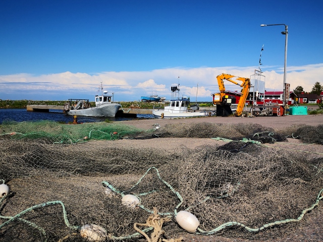 Hailuoto hat auch einen kleinen Hafen